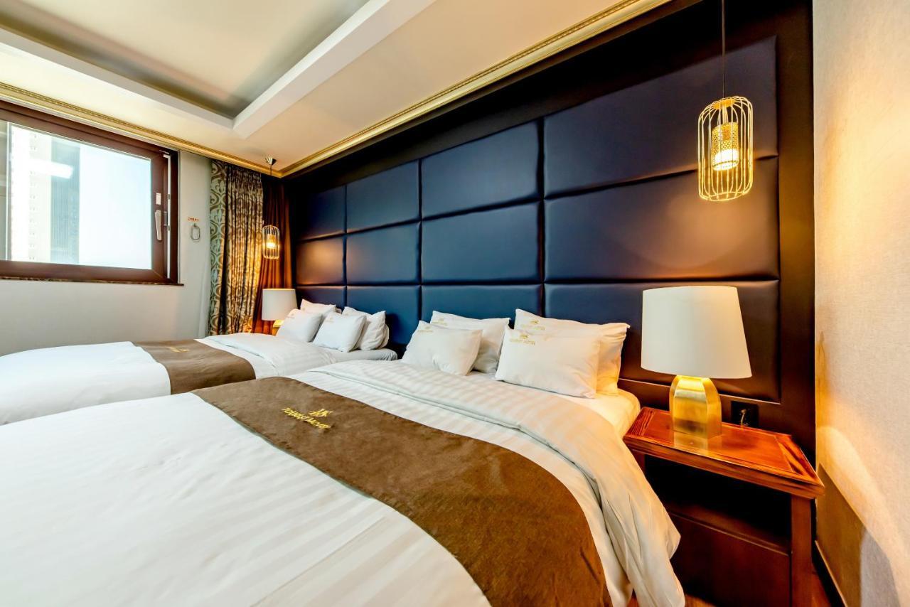 Hs Tourist Hotel Yeosu Bagian luar foto