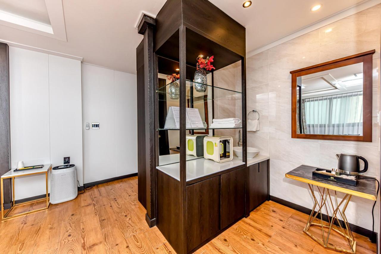Hs Tourist Hotel Yeosu Bagian luar foto